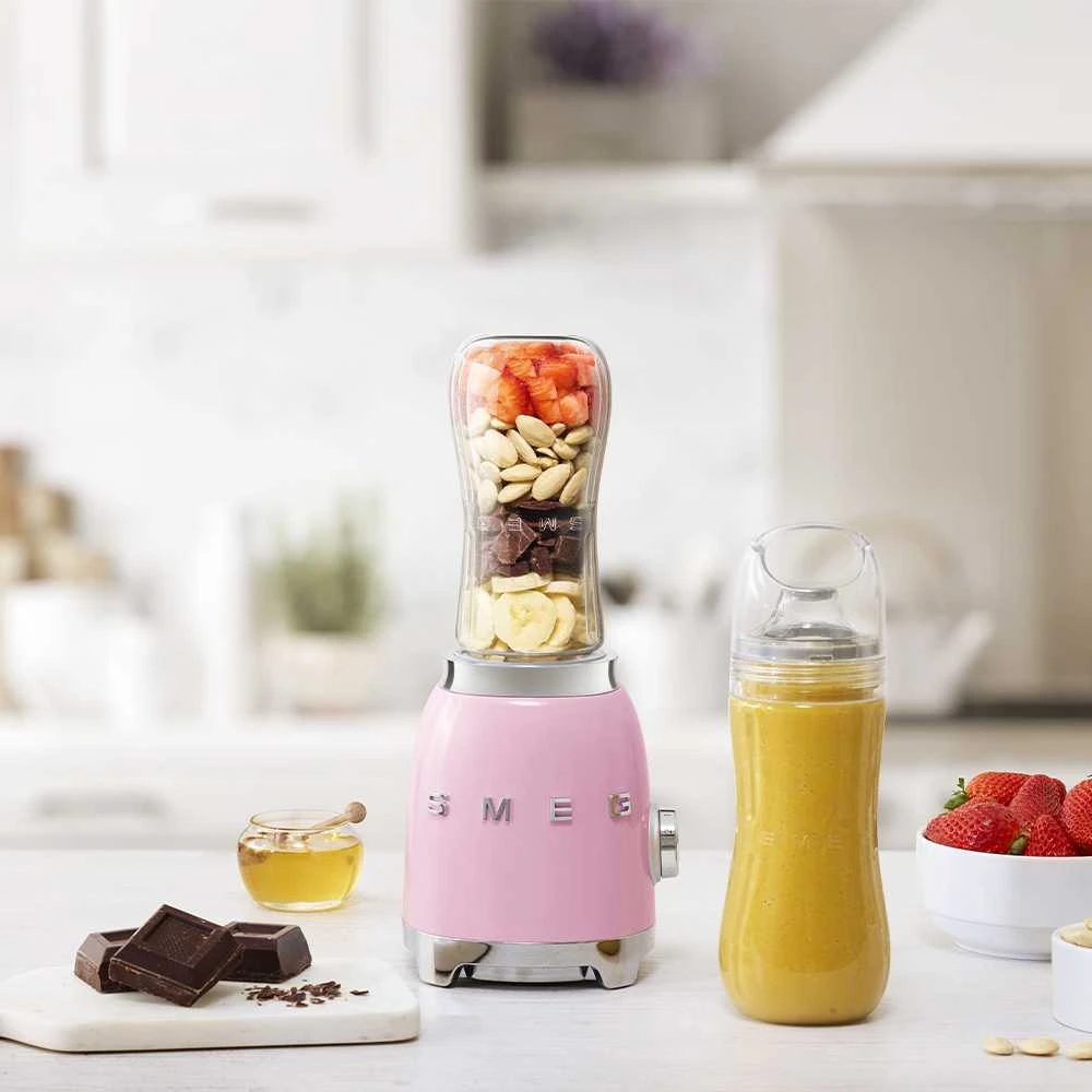 SMEG mini kokteilinė, PBF01PKEU, spalva: rožinė