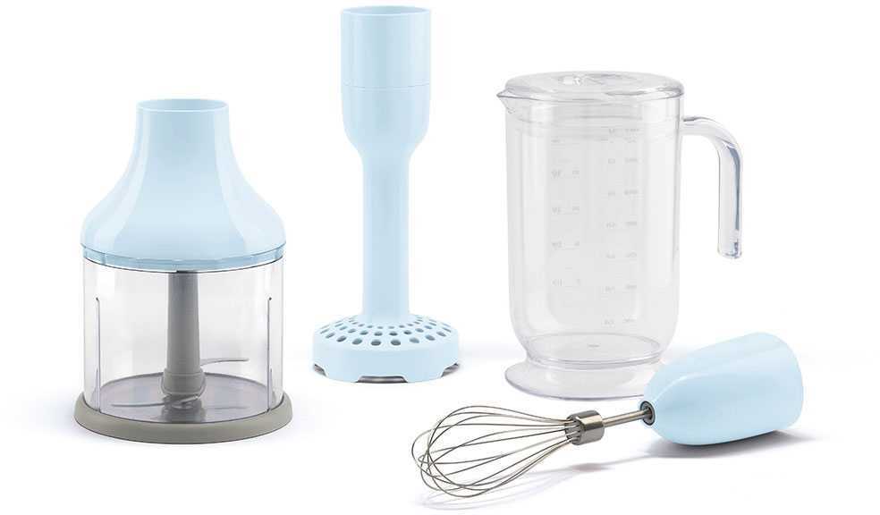 Rankinio trintuvo priedų rinkinys Smeg HBAC11PB, 4 priedai