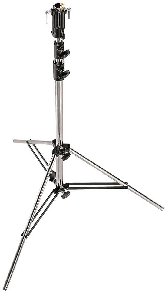 Fotoaparato Trikojis - Manfrotto 007 Plieninis Chromuotas Trikojis