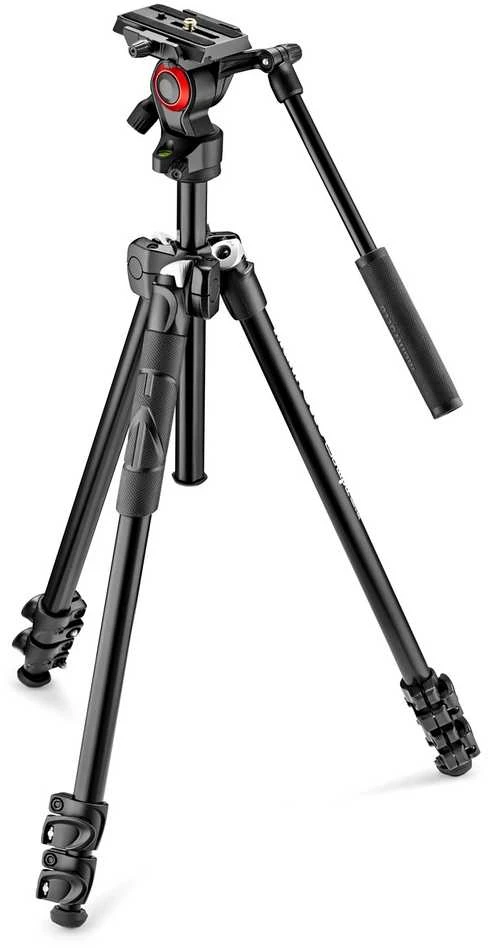 Manfrotto 290 šviesos rinkinys su skysta vaizdo galvute