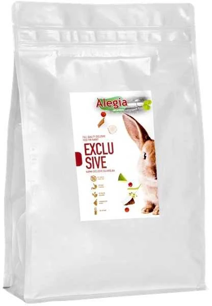 ALEGIA Exclusive Rabbit - triušių maistas - 1,6kg