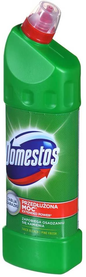 Tualeto Valiklis - Domestos Pušis 1L Pakuotė po 12