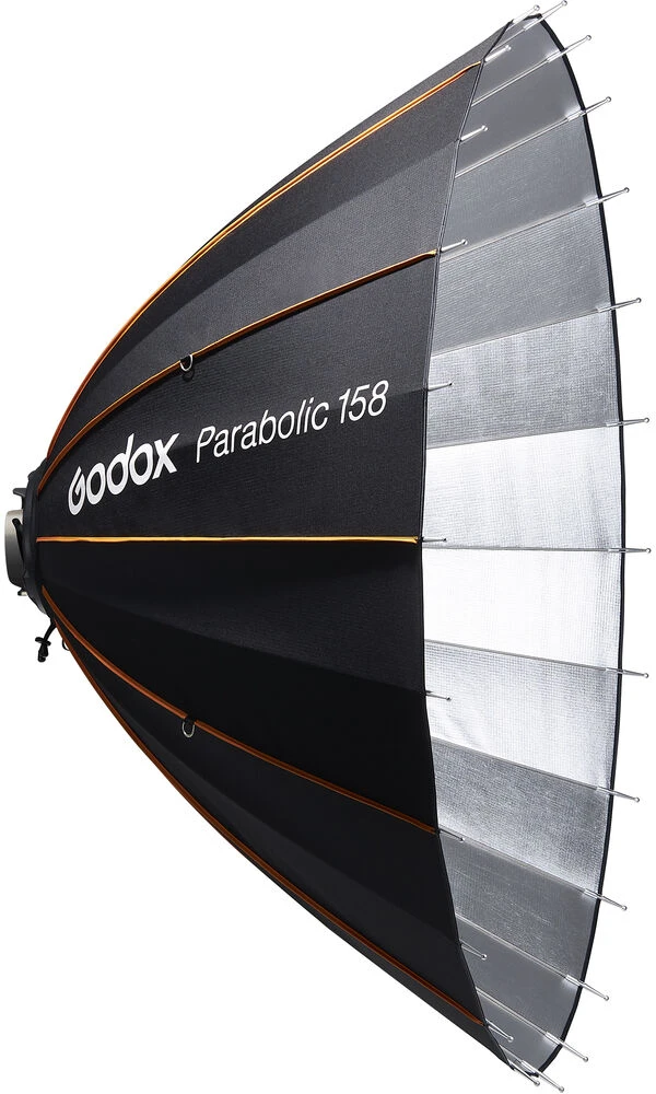Uitgelicht Apšvietimo Įranga - Godox Parabolinis Reflektorius 158, 24-šakų Dizainas, Lengvas Surinkimas