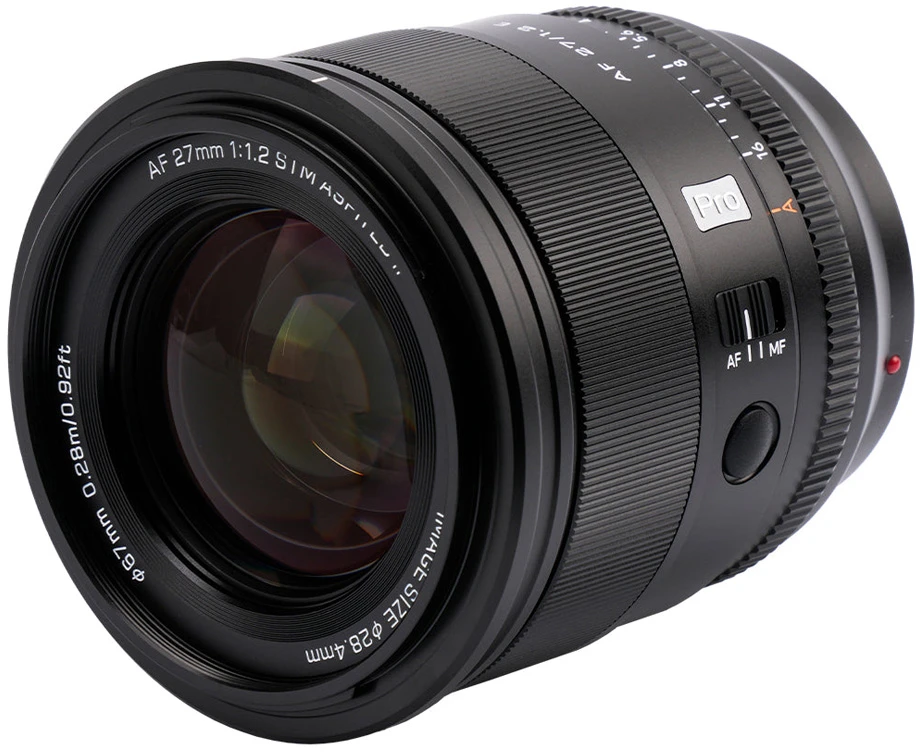 Uitgelicht Kameros Objektyvas - Viltrox XF 27 F1.2 AF Pro Sony E Mount