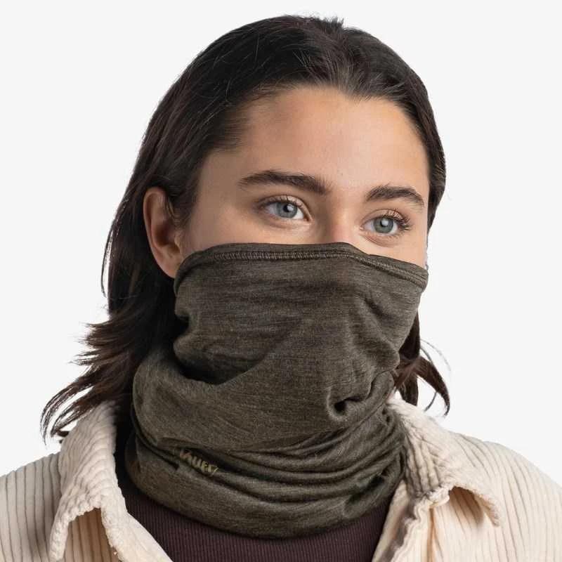 Kaklaskarė BUFF Lightweight Merino Wool Solid Bark