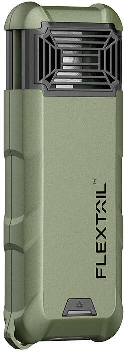Nešiojamas du viename uodus atbaidantis Flextail Max Repel S (žalias)