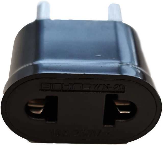 UPH AC adapteris/perėjimas iš US į EU(2.5/250V, 10A) - 50 vnt.