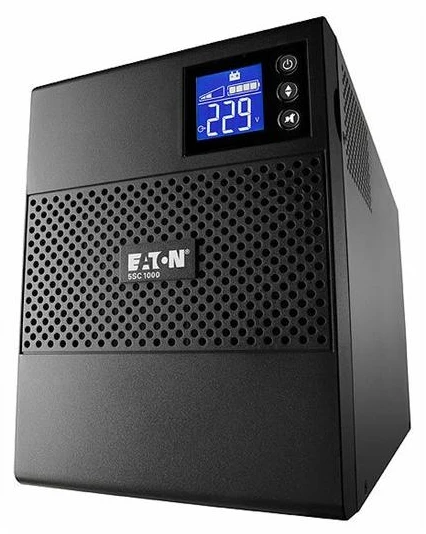 Eaton 1000VA/700W UPS, interaktyvus linija su gryna sinusine išvestimi, Windows/MacOS/Linux palaikymas, USB/serijinis
