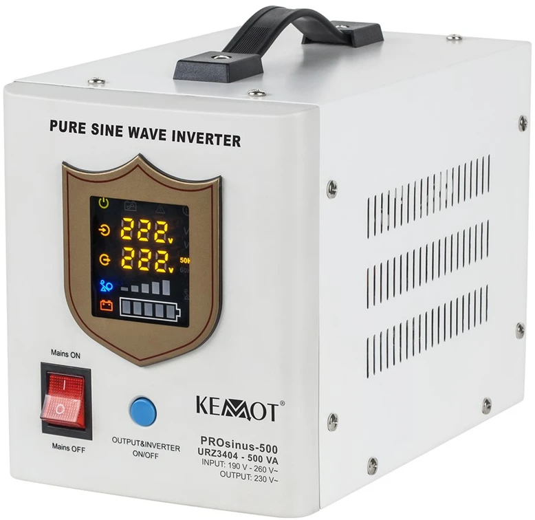 UPS - KEMOT PROsinus-500 500 VA/300 W 12 V balta