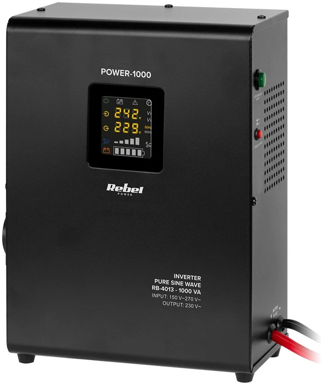 UPS - Rebel POWER-1000 1 000 VA 700 W juodas