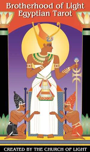 US Games Systems Brotherhood Of Light Egyptian Taro kortos