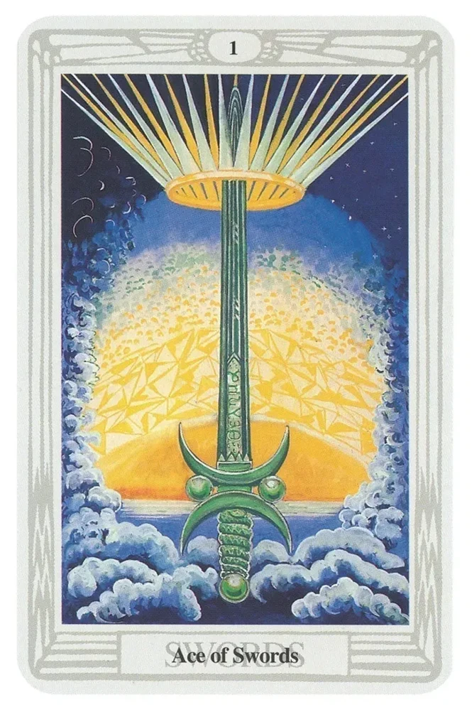 US Games Systems Crowley Thoth Premier Edition Taro Kortos