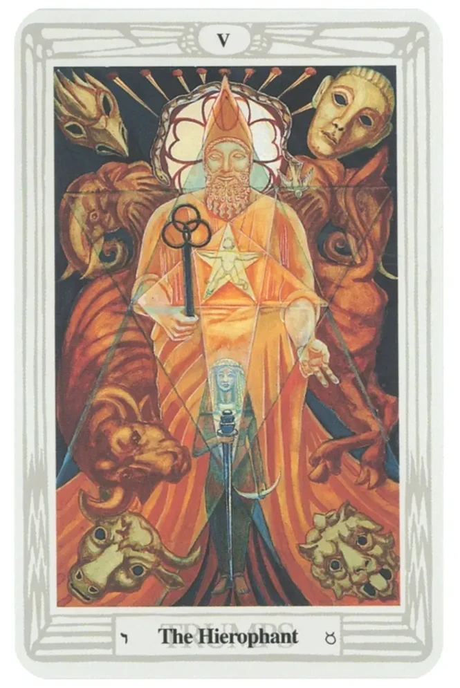 US Games Systems Crowley Thoth Premier Edition Taro Kortos
