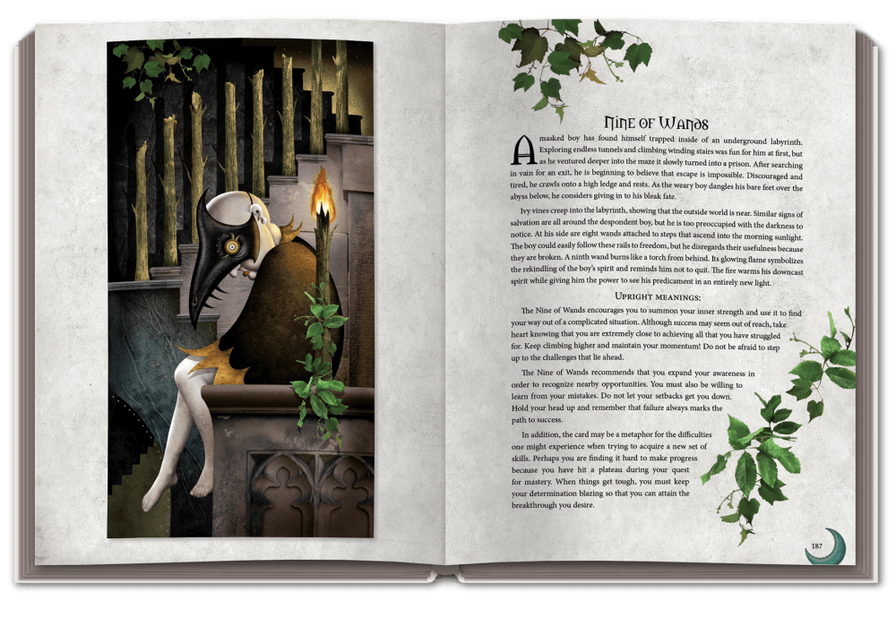 US Games Systems Deviant Moon Tarot Knyga