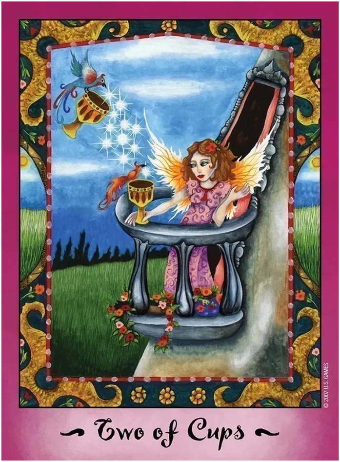 US Games Systems Faerie Tarot Kortos
