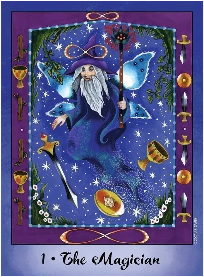 US Games Systems Faerie Tarot Kortos