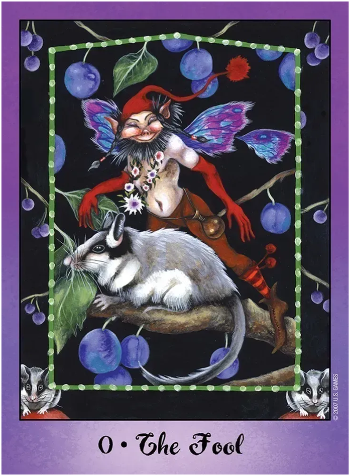 US Games Systems Faerie Tarot Kortos