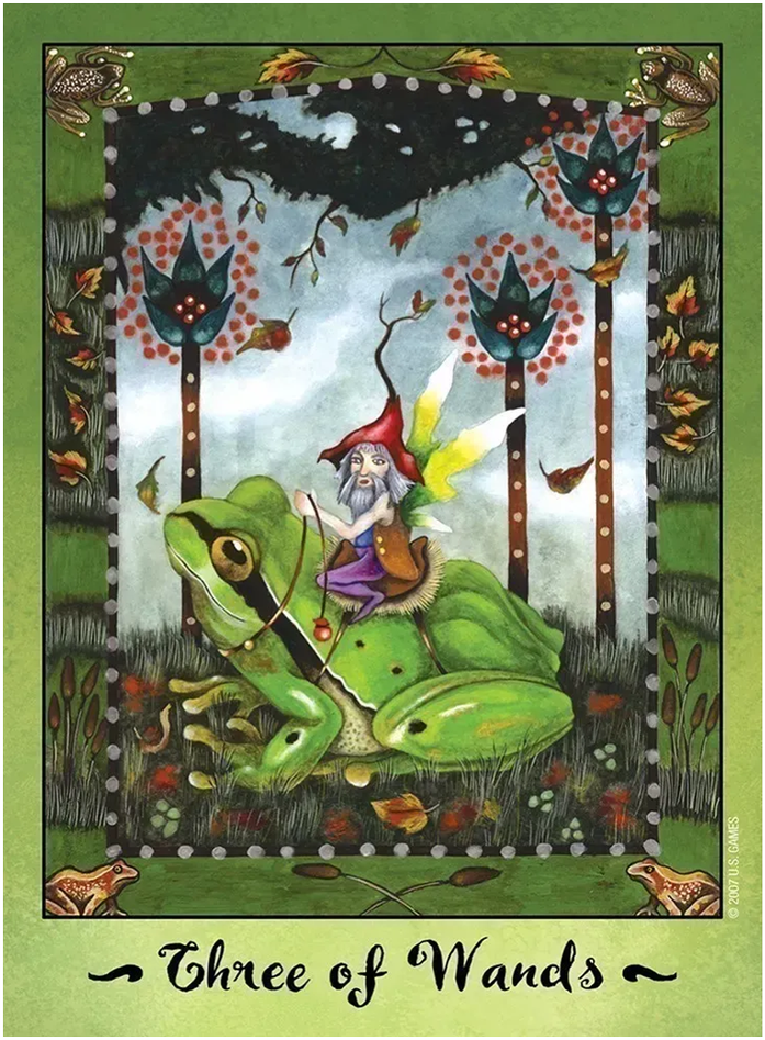 US Games Systems Faerie Tarot Kortos