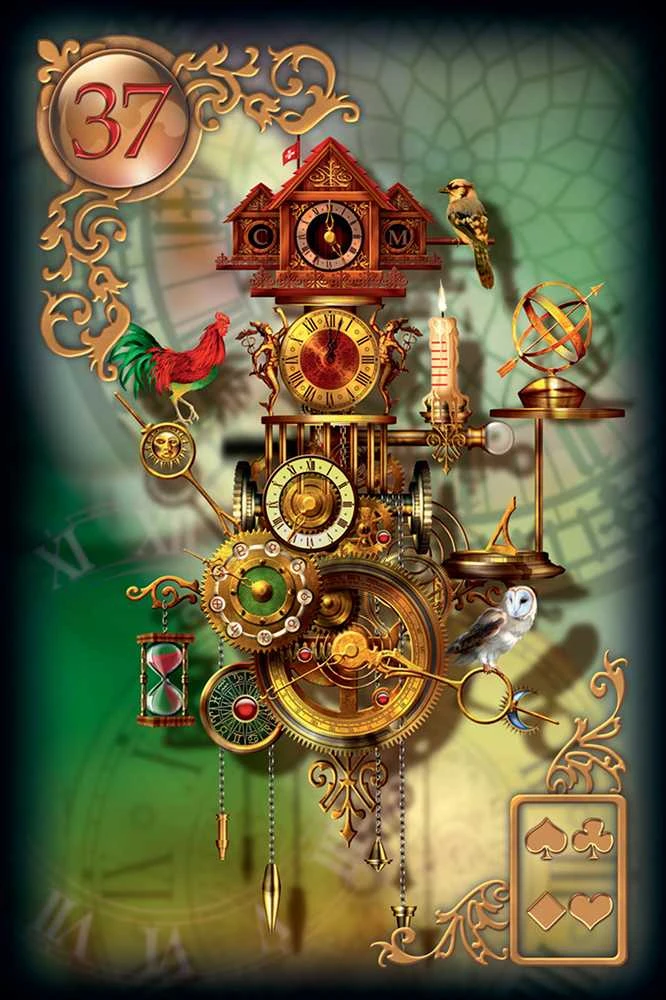 US Games Systems Gilded Reverie Lenormand Kortos