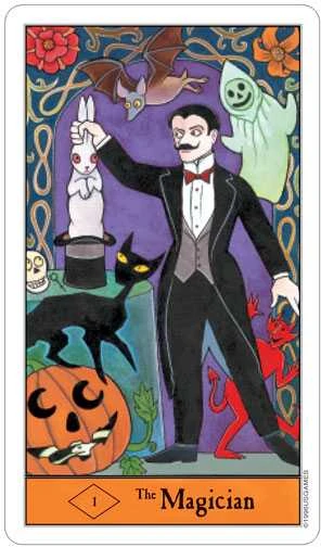 US Games Systems Halloween Taro kortos