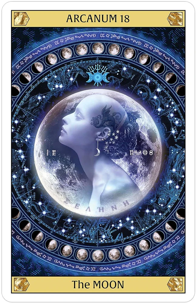 Us Games Systems Kolekcionuojamos Kortelės - The Sealed Path Tarot 97 Kortelės Su Iliustruotu Gidu