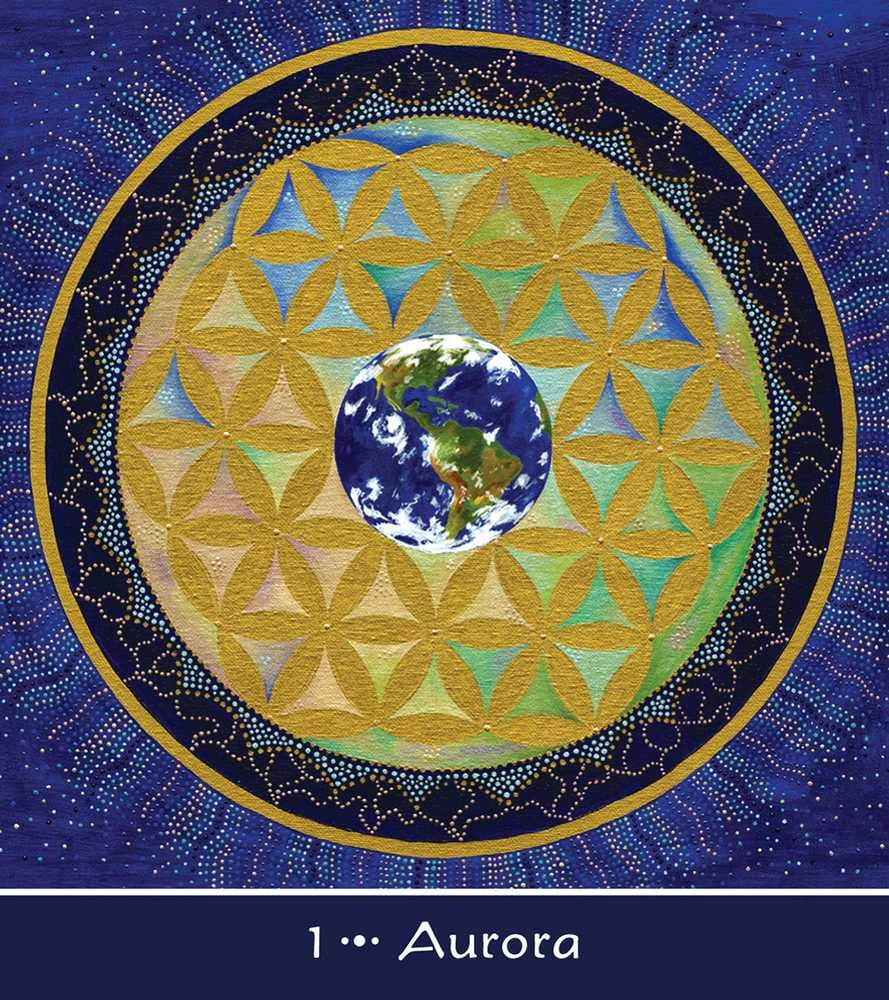 US Games Systems Mother Earth Mandala Oracle Kortos