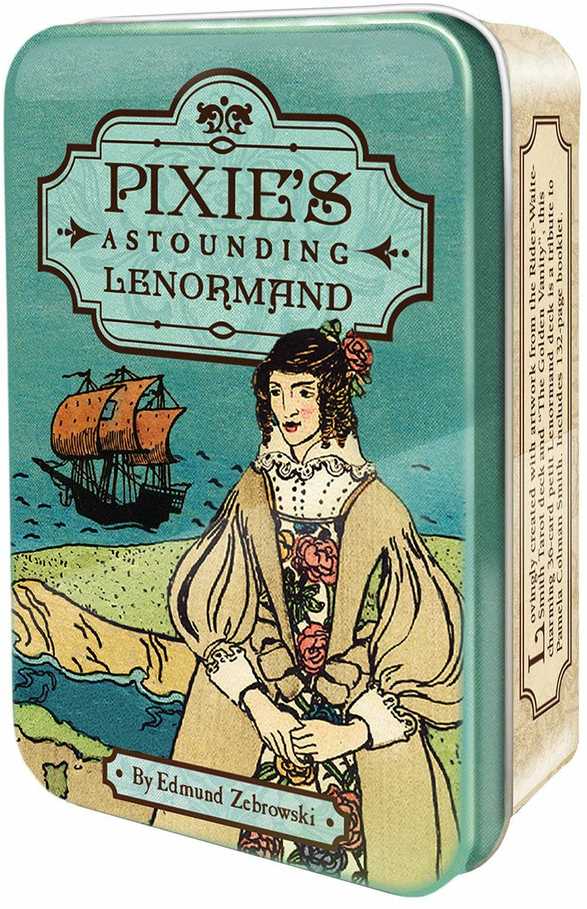 US Games Systems Pixie Astounding Lenormand kortos skardinėjė dėžutėje