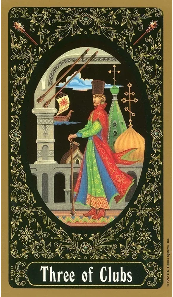 US Games Systems Russian Tarot of St Petersburg Taro kortos