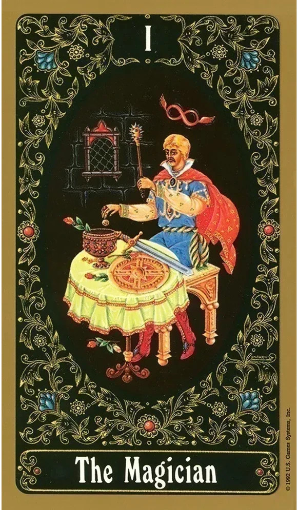 US Games Systems Russian Tarot of St Petersburg Taro kortos