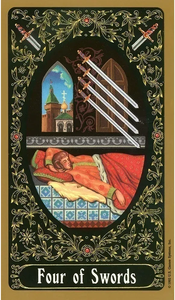 US Games Systems Russian Tarot of St Petersburg Taro kortos