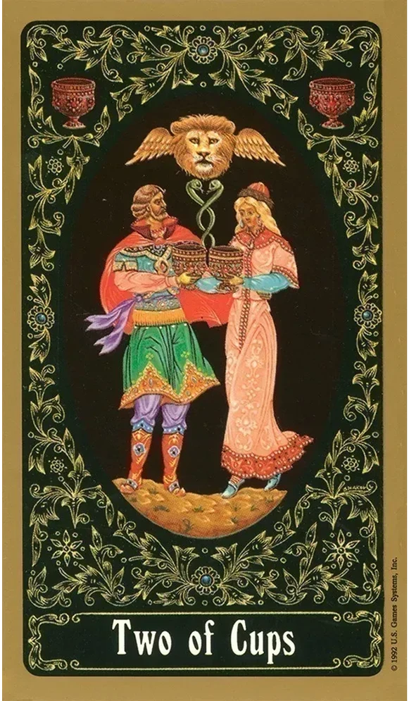 US Games Systems Russian Tarot of St Petersburg Taro kortos