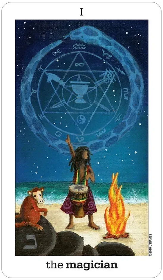 US Games Systems Sun And Moon Taro Kortos