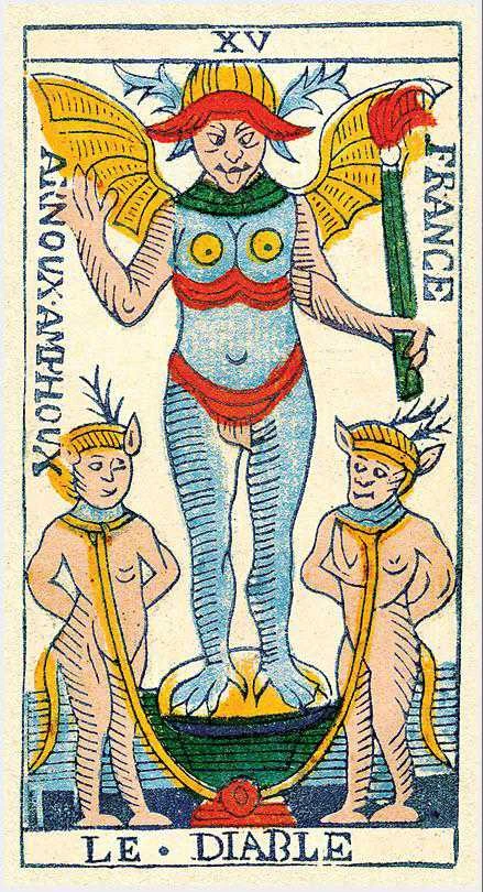 US Games Systems Tarot Arnoux & Amphoux 1801 Kortos