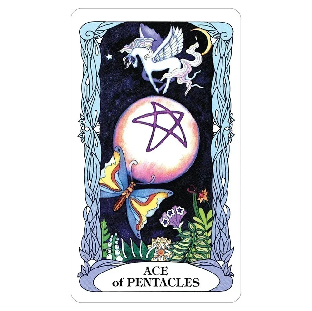 US Games Systems Tarot Of A Moon Garden Kortos
