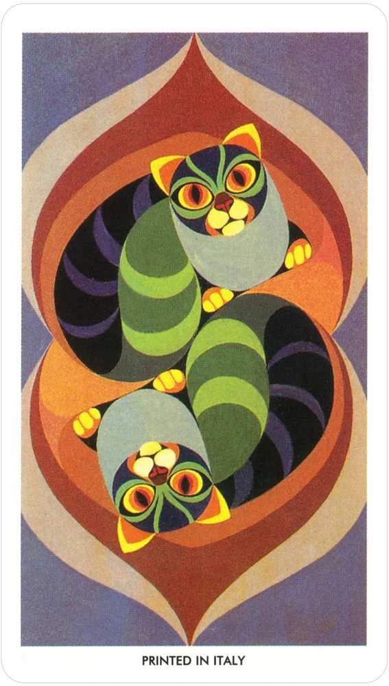 US Games Systems Tarot Of The Cat People Kortos