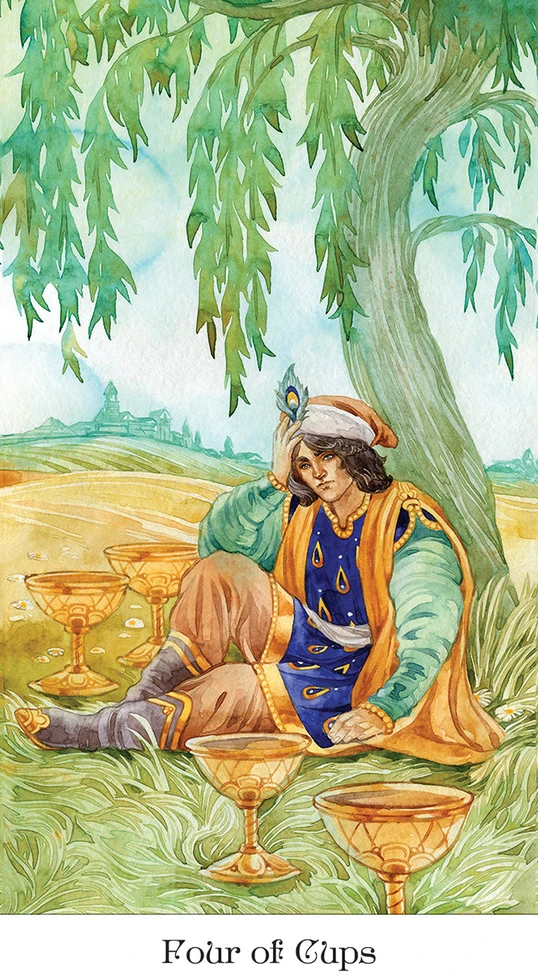 US Games Systems Tarot Of The Golden Wheel Kortos