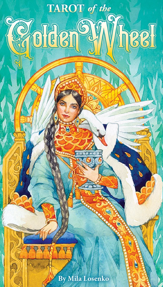 US Games Systems Tarot Of The Golden Wheel Kortos