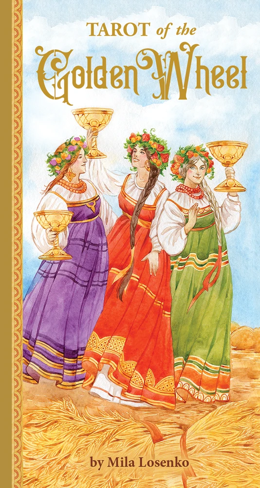 US Games Systems Tarot Of The Golden Wheel Kortos