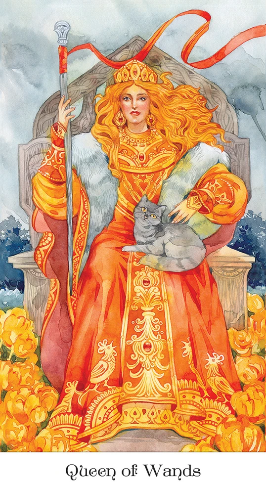 US Games Systems Tarot Of The Golden Wheel Kortos