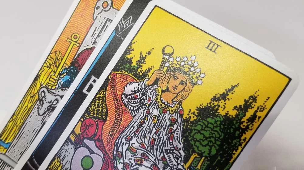 Us Games Systems The 100 Percent Plastic Rider Tarot Kortos