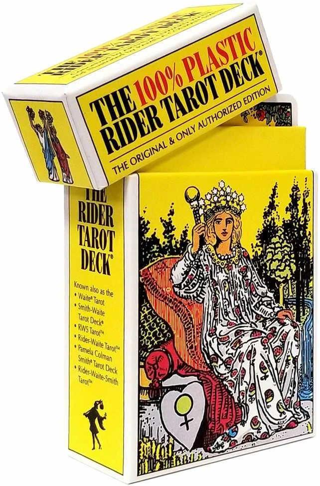 Us Games Systems The 100 Percent Plastic Rider Tarot Kortos