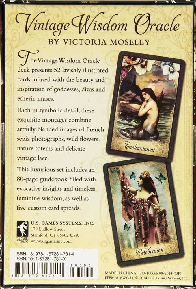 US Games Systems Vintage Wisdom Oracle Kortos