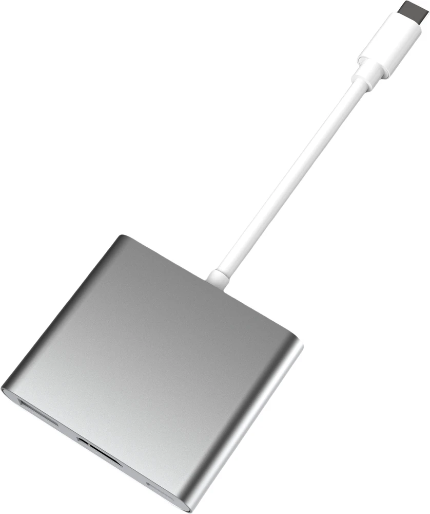 USB adapteris - Platinet multimedijos adapteris 3-in-1 46241 5 Gb/s 100 W 4K 30 Hz