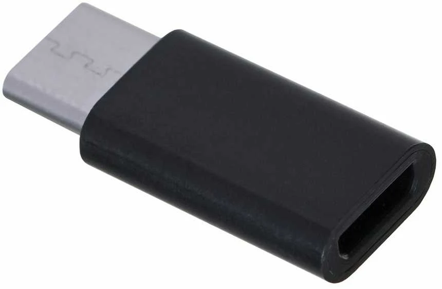 USB Adapteris - Savio AK-31 Micro USB Į USB-C Juodas