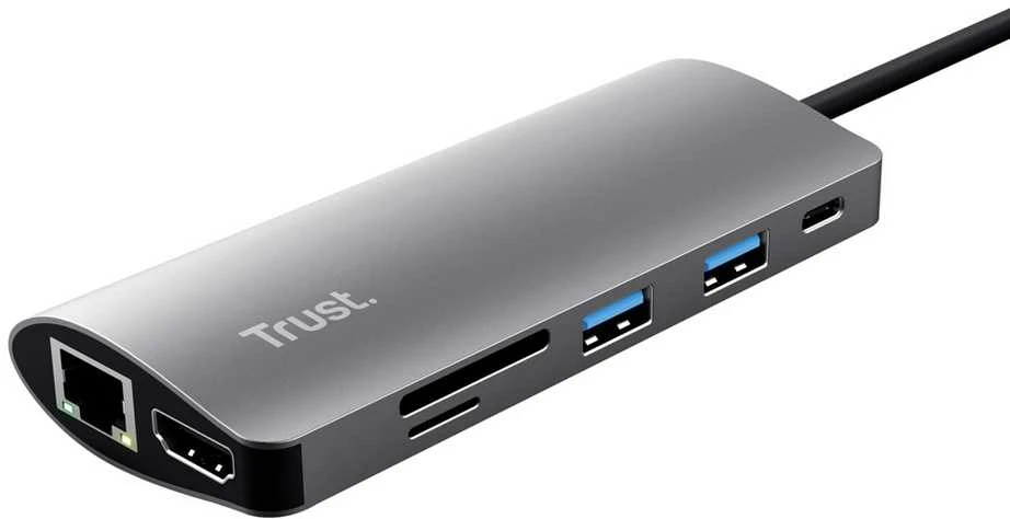 Trust Pasitikėkite Dalyx 7in1 USB-C kelių prievadų adapteriu (TR-23775)