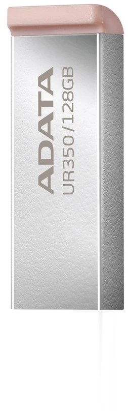 USB Atmintinė - ADATA UR350 128 GB USB Type-A 3.2 Gen 1 Metalinė Bronzinė