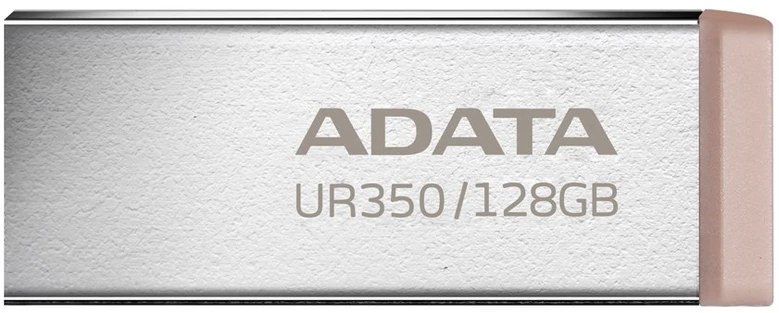 USB Atmintinė - ADATA UR350 128 GB USB Type-A 3.2 Gen 1 Metalinė Bronzinė