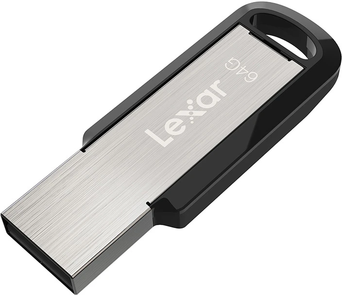 Lexar | Flash Drive | JumpDrive M400 | 64 GB | USB 3.0 | Juodas/Pilkas