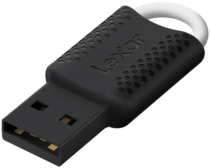 Lexar | USB atmintinė | JumpDrive V40 | 16 GB | USB A tipo | Juodas
