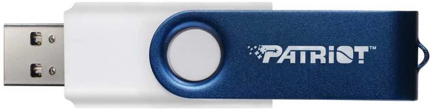 Patriot Memory 64GB Xporter X550 USB atmintinė su dviguba USB A+C jungtimi (PS64GX550AAD) Baltas, Mėlyna